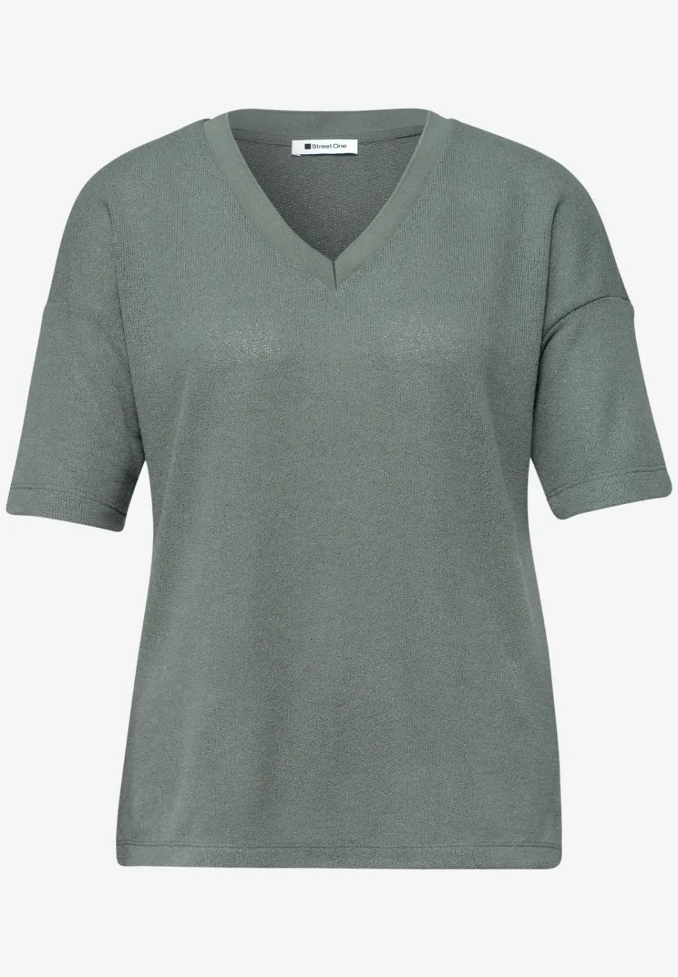 T-shirt en maille col V