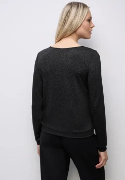 T-shirt en maille scintillante