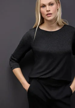 T-shirt en maille scintillante