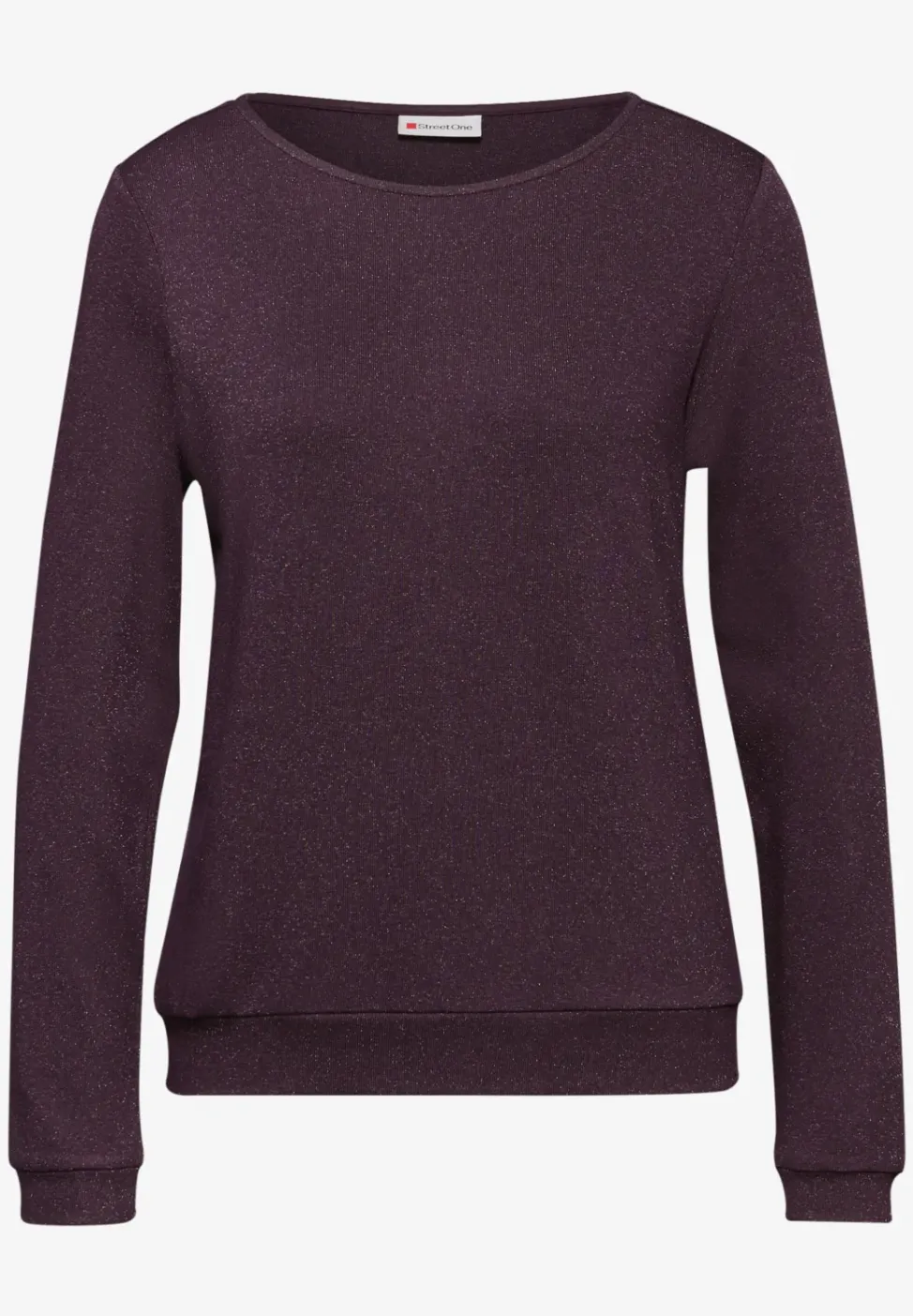 T-shirt en maille scintillante