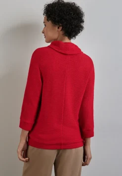 T-shirt en optique tricot