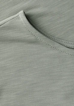T-shirt en soie avec des mots