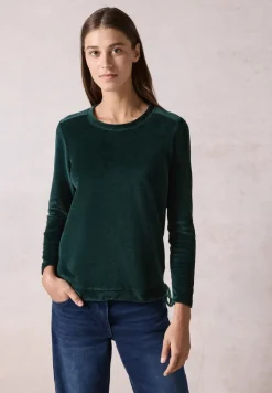 T-shirt en velours côtelé