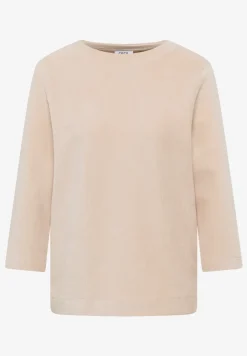 T-shirt en velours côtelé uni