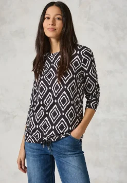 T-shirt imprimé à manches longues