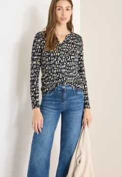 T-shirt imprimé au look tunique