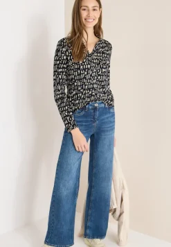 T-shirt imprimé au look tunique