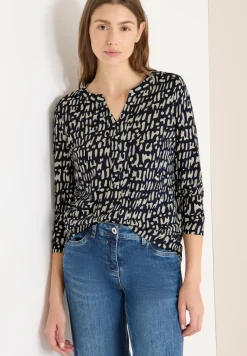 T-shirt imprimé au look tunique