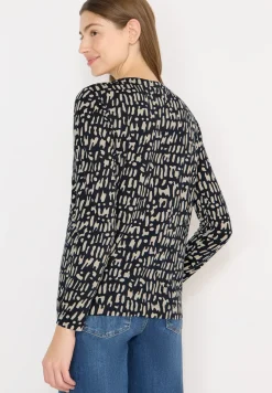 T-shirt imprimé au look tunique