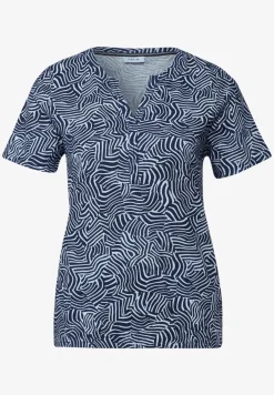 T-shirt imprimé au look tunique