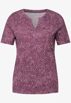 T-shirt imprimé au look tunique
