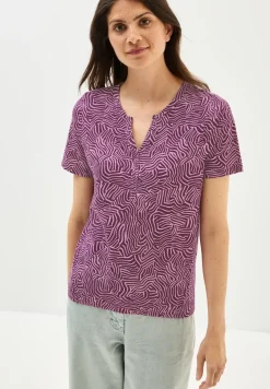 T-shirt imprimé au look tunique