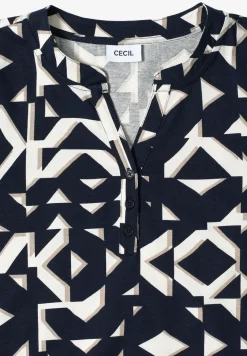 T-shirt imprimé au look tunique