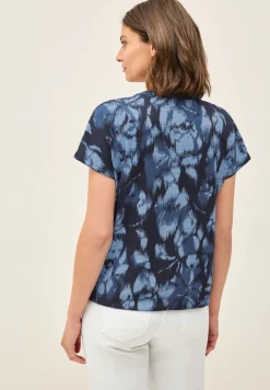 T-shirt imprimé au look tunique
