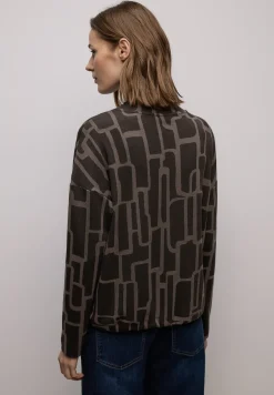 T-shirt imprimé avec cordon de serrage