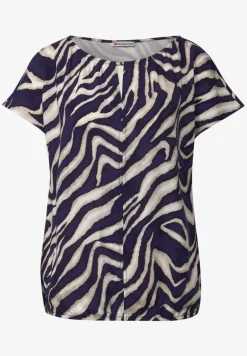 T-shirt imprimé avec découpe