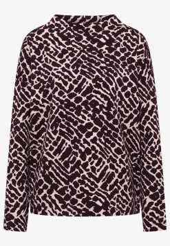 T-shirt imprimé avec détails de boutons