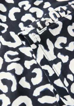 T-shirt imprimé avec fronces