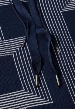 T-shirt jacquard à manches longues
