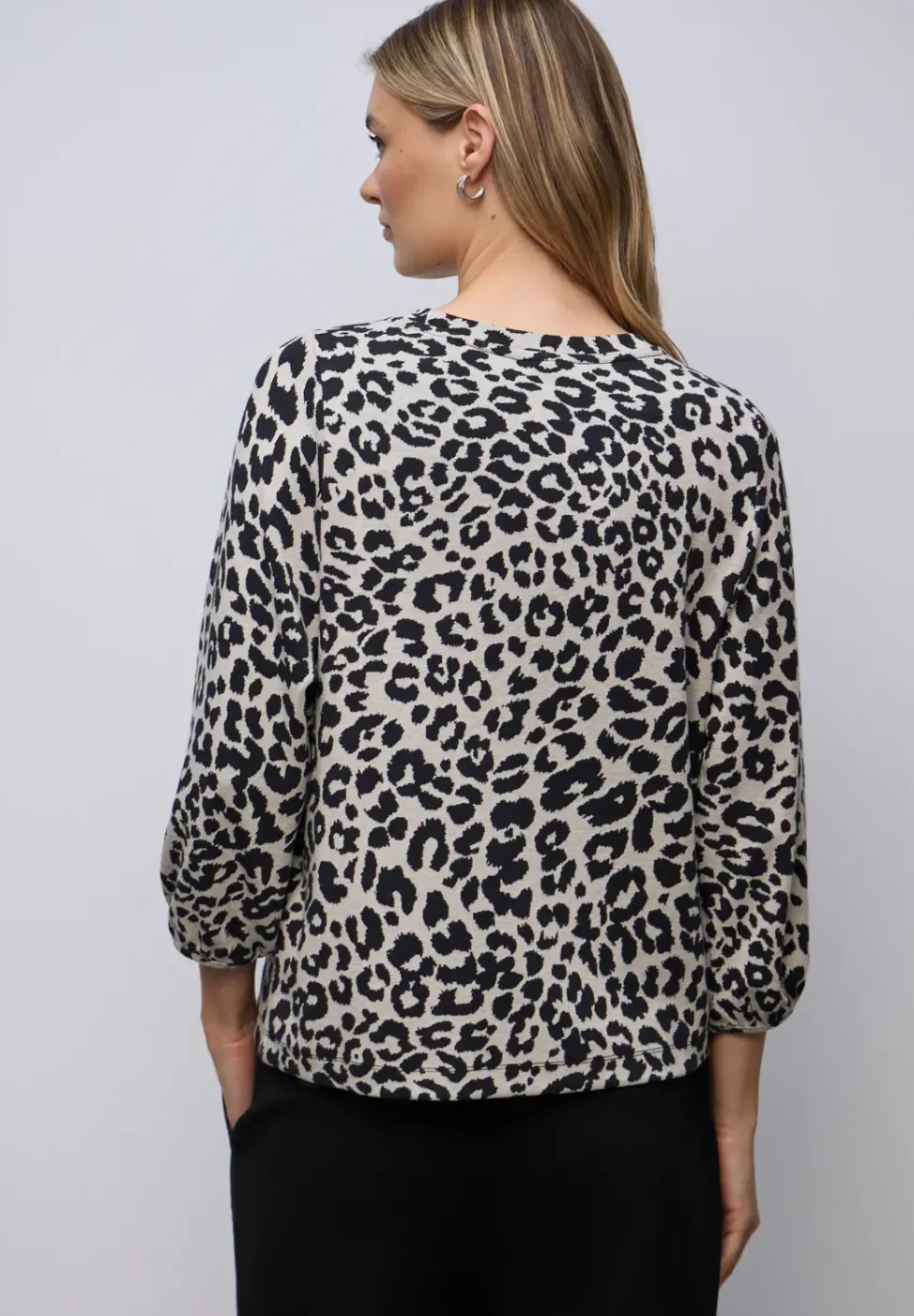 T-shirt jacquard à motifs
