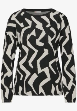 T-shirt jacquard douillet
