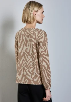 T-shirt jacquard douillet