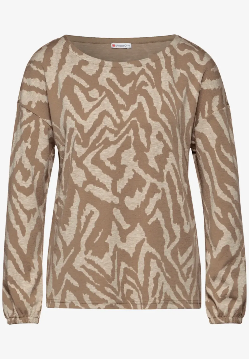 T-shirt jacquard douillet