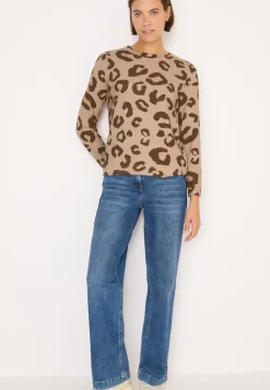T-shirt léopard tout doux