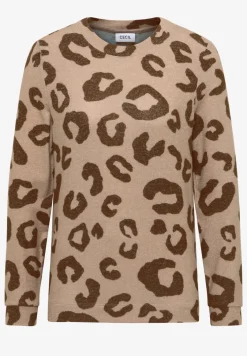 T-shirt léopard tout doux