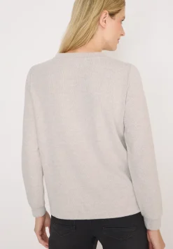 T-shirt mélangé avec boutons