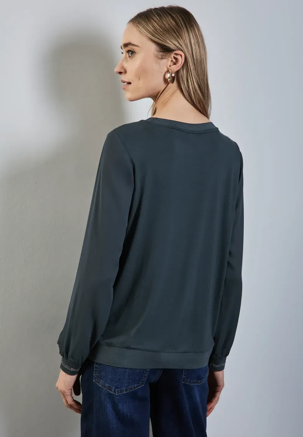 T-shirt mélange de matières