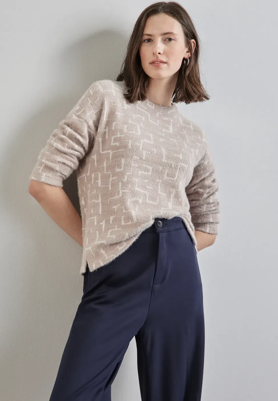 T-shirt moelleux avec imprimé