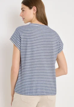 T-shirt rayé à manches courtes
