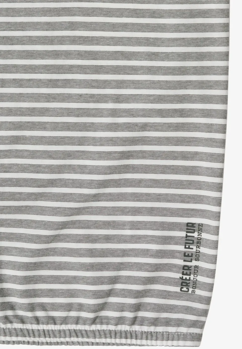 T-shirt rayé à manches courtes