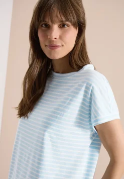 T-shirt rayé à manches courtes