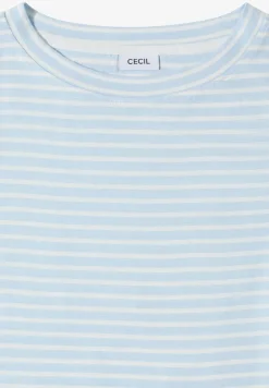 T-shirt rayé à manches courtes