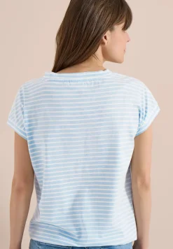 T-shirt rayé à manches courtes