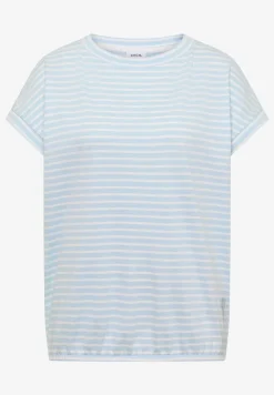 T-shirt rayé à manches courtes