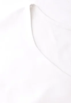 T-shirt sans manches avec encolure en diamant