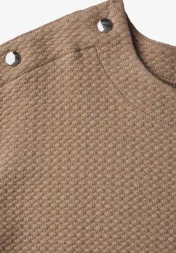T-shirt structuré avec boutons