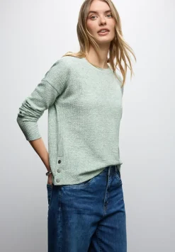 T-shirt structuré avec boutons