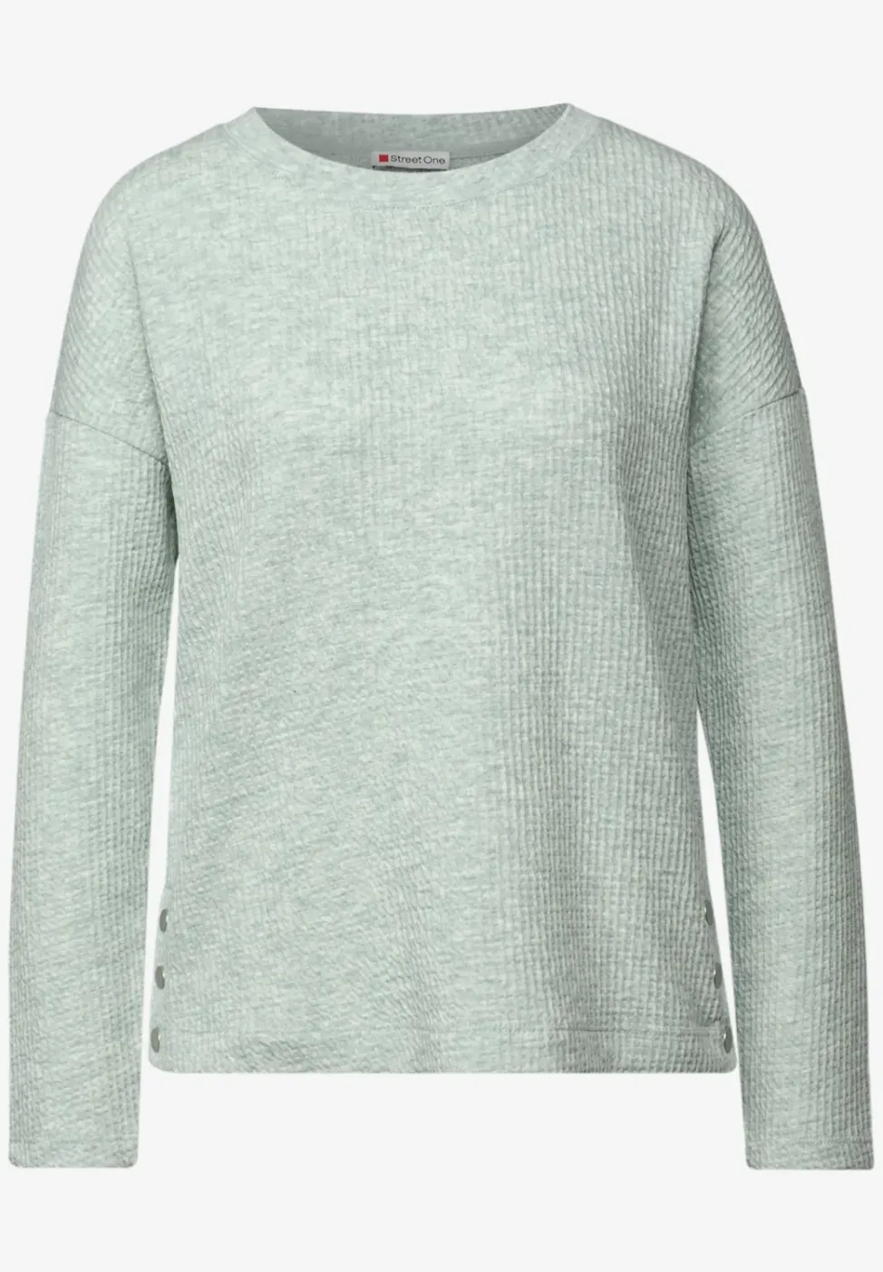 T-shirt structuré avec boutons