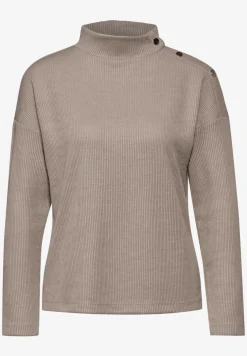 T-shirt structuré avec boutons
