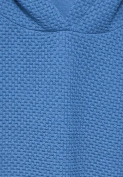 T-shirt structuré avec capuche