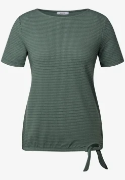 T-shirt structuré avec nœud