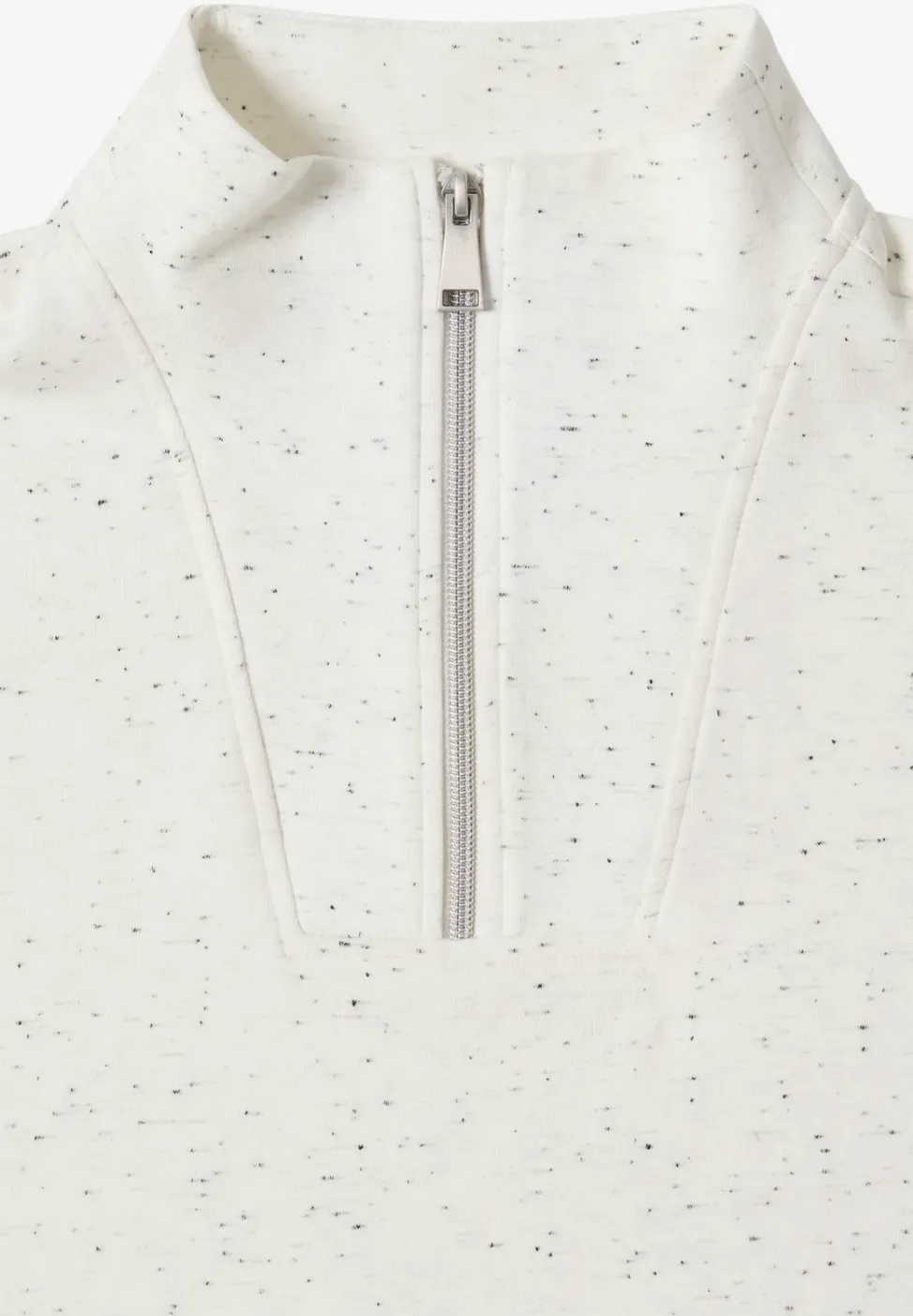 T-shirt structuré avec troyer