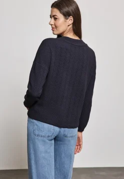T-shirt structuré avec turtleneck