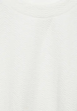 T-shirt structuré avec turtleneck