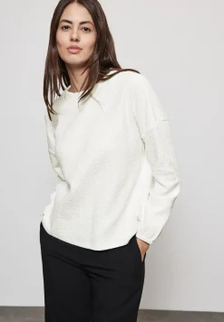 T-shirt structuré avec turtleneck