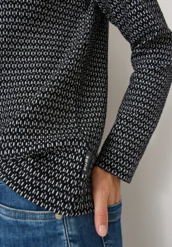 T-shirt structuré deux tons